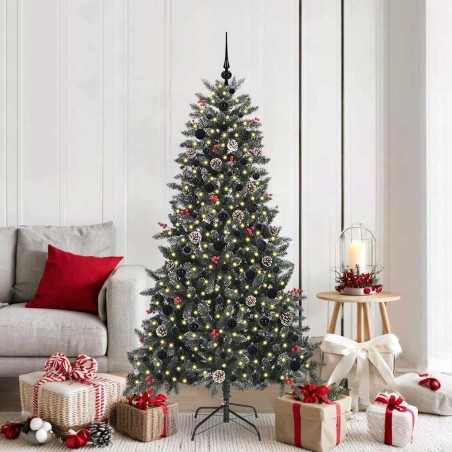 Sapin de Noël artificiel Vert 180 cm PVC, plastique et acier 547057547057