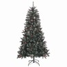 Sapin de Noël artificiel Vert 180 cm PVC, plastique et acier 547057547057