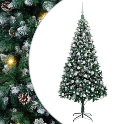 Sapin de Noël artificiel Vert 210 cm PVC, Acier et Plastique 547060547060