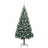Sapin de Noël artificiel Vert 210 cm PVC, Acier et Plastique 547060547060
