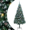 Sapin de Noël artificiel Vert 210 cm PVC, Acier et Plastique 547062547062