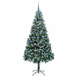 Sapin de Noël artificiel Vert 210 cm PVC, Acier et Plastique 547062547062