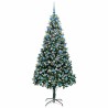 Sapin de Noël artificiel Vert 210 cm PVC, Acier et Plastique 547062547062