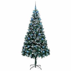 Sapin de Noël artificiel Vert 210 cm PVC, Acier et Plastique 547062547062