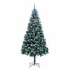 Sapin de Noël artificiel Vert 210 cm PVC, Acier et Plastique 547062547062