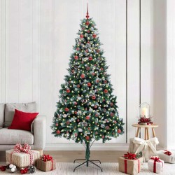 Sapin de Noël artificiel Vert 240 cm PVC, Acier et Plastique 547063547063