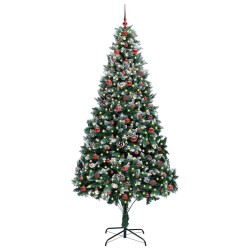 Sapin de Noël artificiel Vert 240 cm PVC, Acier et Plastique 547063547063