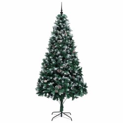 Sapin de Noël artificiel Vert 240 cm PVC, Acier et Plastique 547064547064