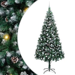 Sapin de Noël artificiel Vert 240 cm PVC, Acier et Plastique 547065547065
