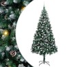 Sapin de Noël artificiel Vert 240 cm PVC, Acier et Plastique 547065547065