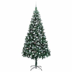 Sapin de Noël artificiel Vert 240 cm PVC, Acier et Plastique 547065547065