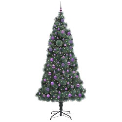 Arbre de Noël artificiel pré-éclairé avec ensemble de boules 547066547066