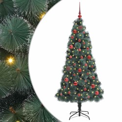 Arbre de Noël artificiel pré-éclairé avec ensemble de boules 547069547069