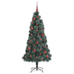 Arbre de Noël artificiel pré-éclairé avec ensemble de boules 547069547069