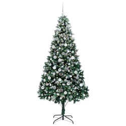 Sapin de Noël artificiel Vert 210 cm PVC, Acier et Plastique 547071547071
