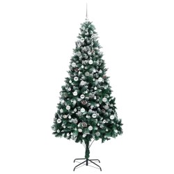 Sapin de Noël artificiel Vert 210 cm PVC, Acier et Plastique 547071547071