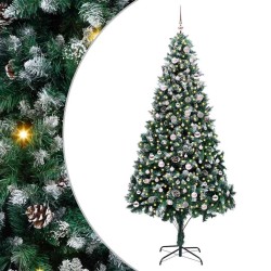 Sapin de Noël artificiel Vert 240 cm PVC, Acier et Plastique 547072547072