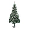 Sapin de Noël artificiel Vert 240 cm PVC, Acier et Plastique 547072547072