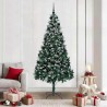Sapin de Noël artificiel Vert 210 cm PVC, Acier et Plastique 547075547075
