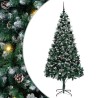 Sapin de Noël artificiel Vert 210 cm PVC, Acier et Plastique 547075547075