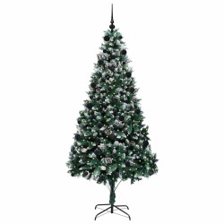 Sapin de Noël artificiel Vert 210 cm PVC, Acier et Plastique 547075547075