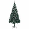 Sapin de Noël artificiel Vert 210 cm PVC, Acier et Plastique 547075547075