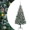 Sapin de Noël artificiel Vert 210 cm PVC, Acier et Plastique 547076547076