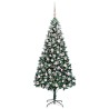 Sapin de Noël artificiel Vert 210 cm PVC, Acier et Plastique 547076547076