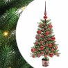 Sapin de Noël avec 150 LED avec support Vert 65 cm PE 547078547078