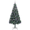 Sapin de Noël artificiel Vert 240 cm PVC, Acier et Plastique 547079547079