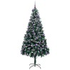 Sapin de Noël artificiel Vert 240 cm PVC, Acier et Plastique 547079547079