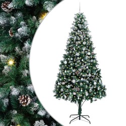 Sapin de Noël artificiel Vert 240 cm PVC, Acier et Plastique 547080547080