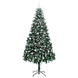 Sapin de Noël artificiel Vert 240 cm PVC, Acier et Plastique 547080547080