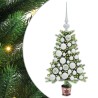 Sapin de Noël avec 150 LED avec support Vert 65 cm PE 547084547084