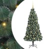 Arbre de Noël artificiel pré-éclairé avec jeu de boules 150 cm 547087547087