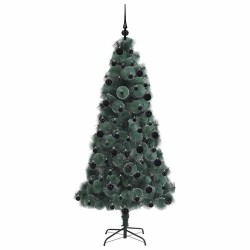 Arbre de Noël artificiel pré-éclairé avec ensemble de boules 547092547092