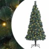 Sapin de Noël artificiel pré-éclairé Vert 180 cm PET 547102547102