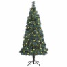 Sapin de Noël artificiel pré-éclairé Vert 180 cm PET 547102547102