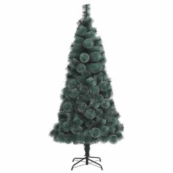 Sapin de Noël artificiel pré-éclairé Vert 180 cm PET 547102547102