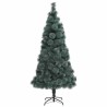 Sapin de Noël artificiel pré-éclairé Vert 180 cm PET 547102547102
