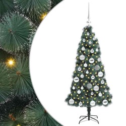 Arbre de Noël artificiel pré-éclairé avec ensemble de boules 547107547107