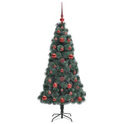 Arbre de Noël artificiel pré-éclairé avec ensemble de boules 547109547109