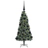 Sapin de Noël artificiel pré-éclairé avec set de boules 120 cm 547110547110