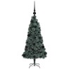 Sapin de Noël artificiel pré-éclairé avec set de boules 120 cm 547110547110