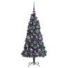 Arbre de Noël artificiel pré-éclairé avec set de boules 120 cm 547114547114