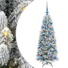 Sapin de Noël artificiel avec 150 LED avec support Blanc 120 cm 547115547115