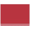 Auvent rétractable manuel Rouge 4,5 × 3 m 547297547297