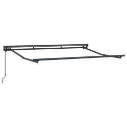 Auvent rétractable manuel Rouge 3,5 x 2 m 547309547309