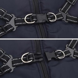 Manteau pour chien Bleu marine L44 Fleece et Polyester 547378547378