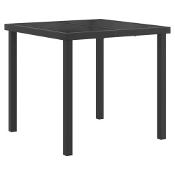 Ensemble de meubles d'extérieur 3 pcs Noir et anthracite 547379547379
